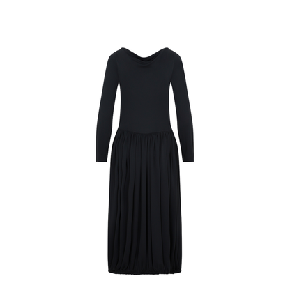 Drape Midi Dress - Image 4