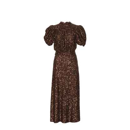 Midi Dress With Sequins - Image 1