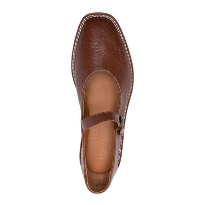 Flat Shoes Brown - Image 4