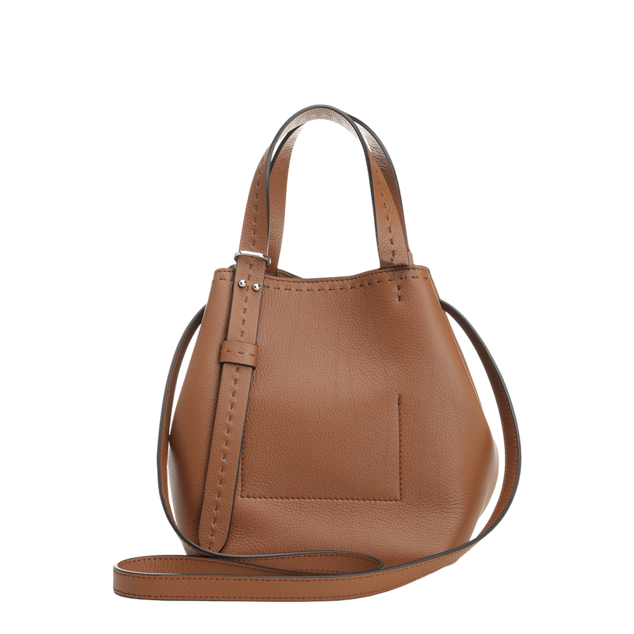 ARCHETIPO XS SHOULDER BAG LEATHER BROWN - Image 3