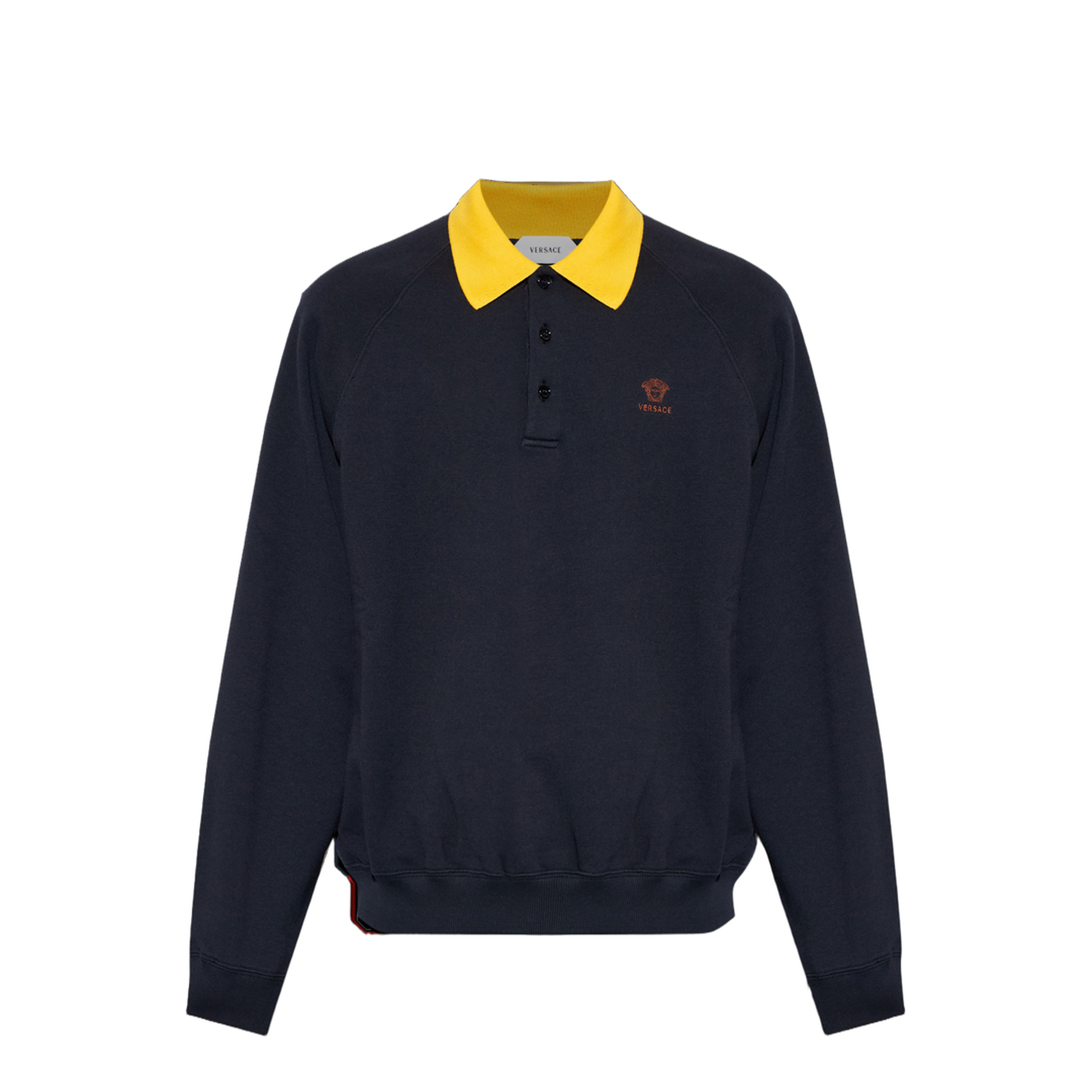 Cotton Polo Shirt with Embroidered Logo - Image 1