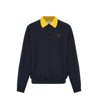 Cotton Polo Shirt with Embroidered Logo - Image 1