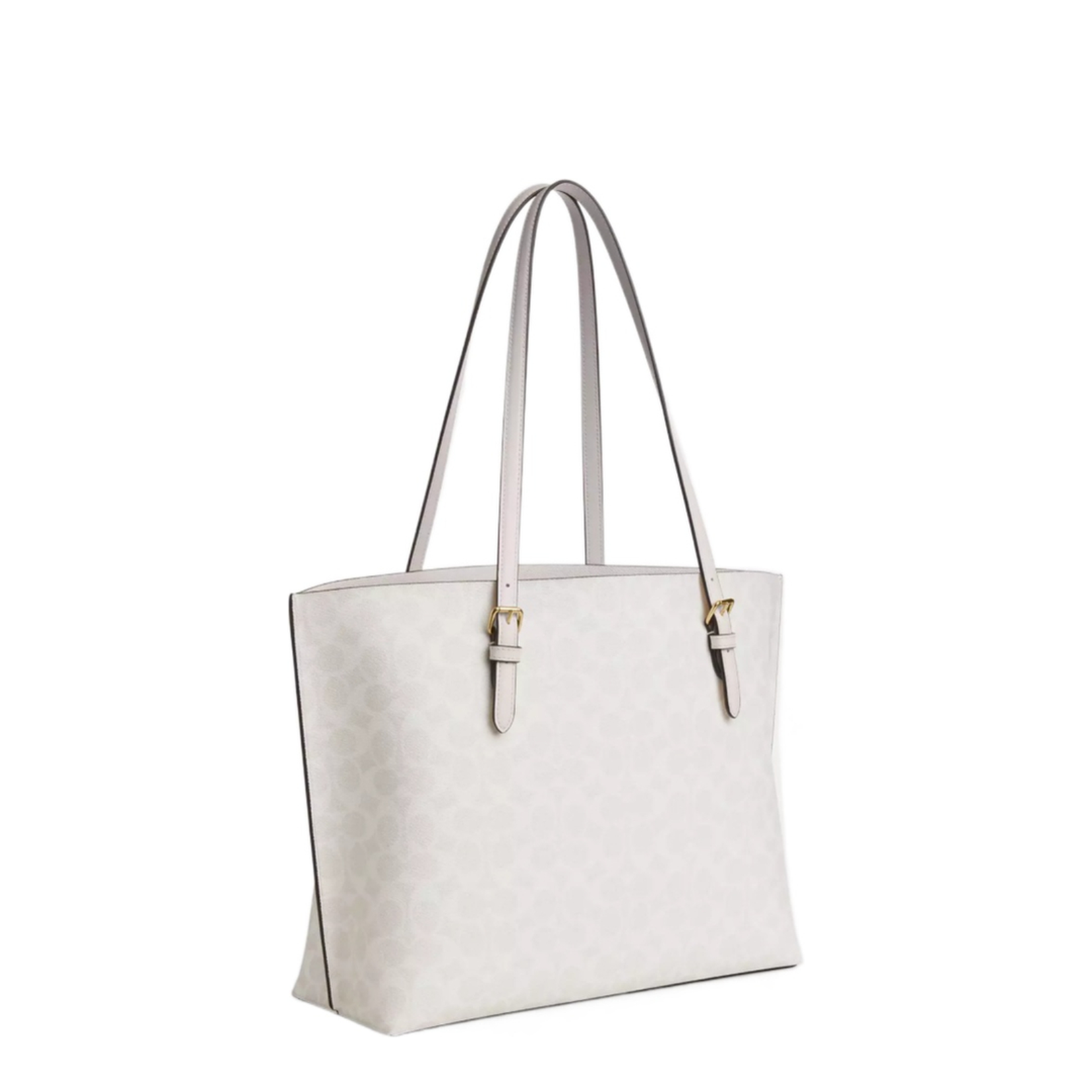 Mollie Tote Bag In Signature Canvas White - Image 2