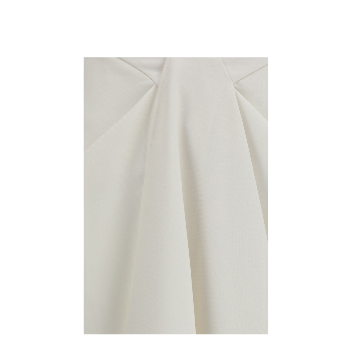 Long Draped Wool And Mohair Skirt - Image 3