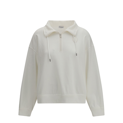 Sweatshirt with logo patch - Image 1