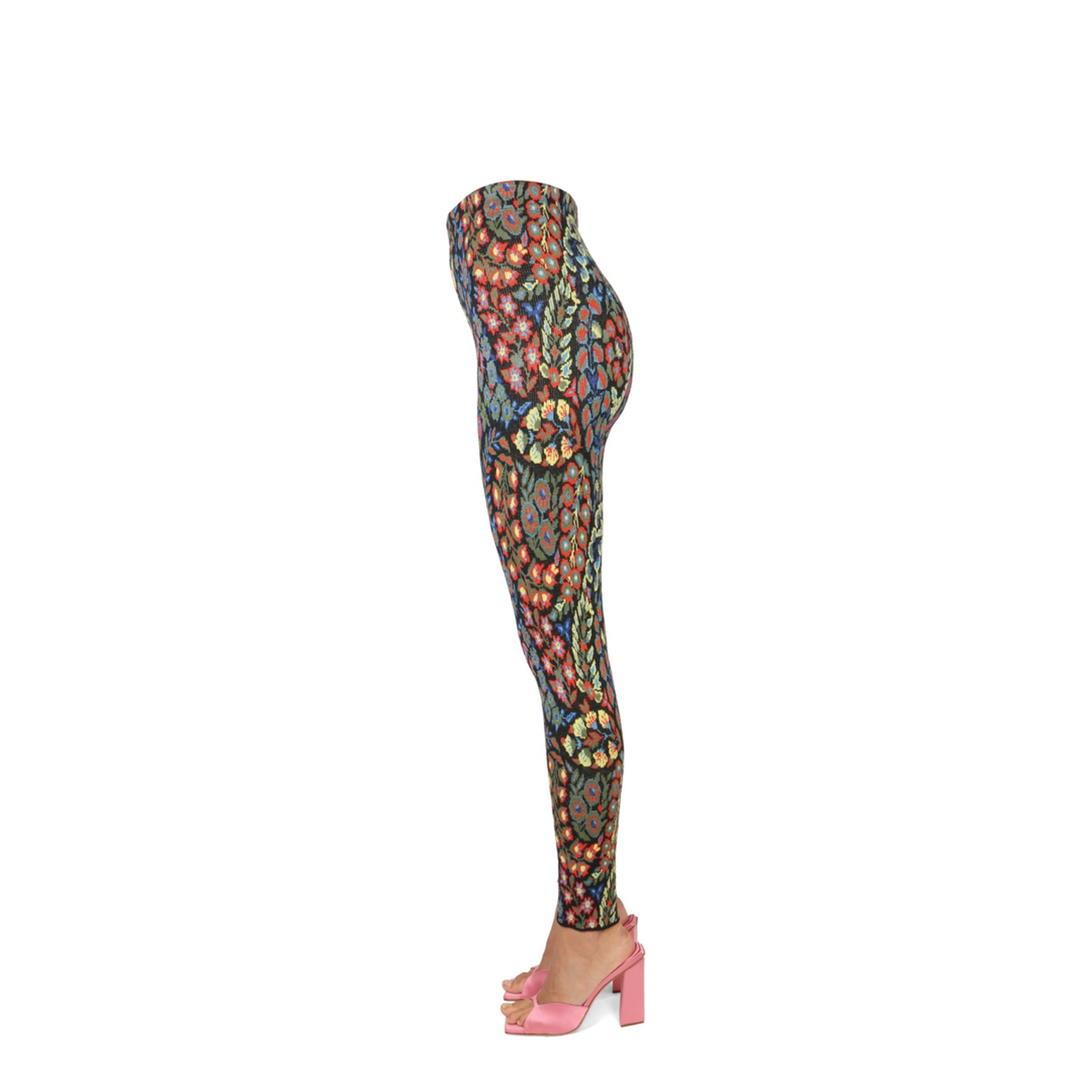 Jacquard Wool Blend Top And Leggings - Image 7