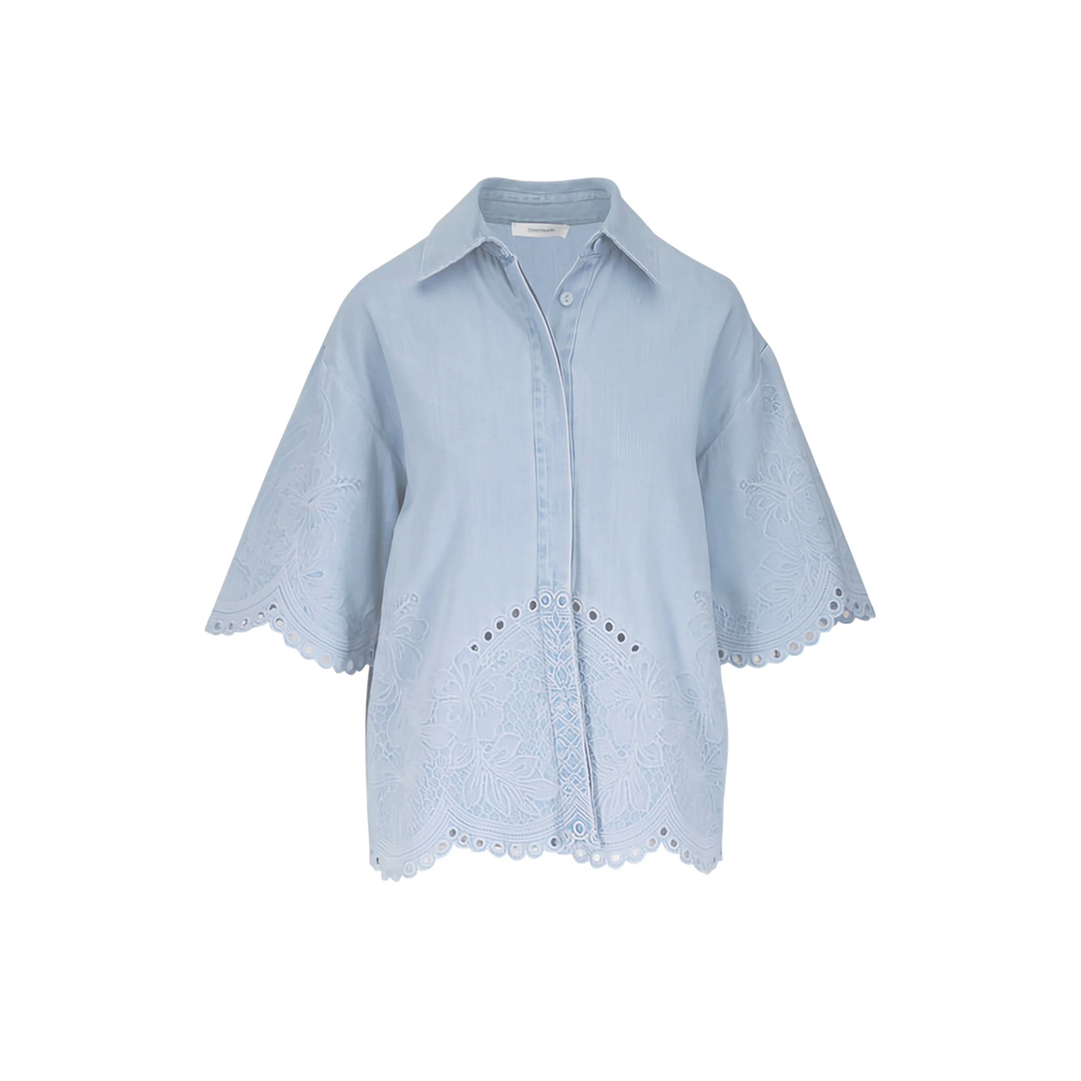 Daylight Embroidered Denim Shirt - Image 4