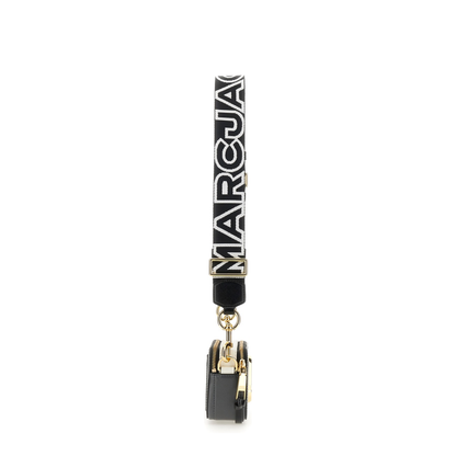 The Snapshot Saffiano Leather Crossbody Bag - BLACK/MULTI - Image 5