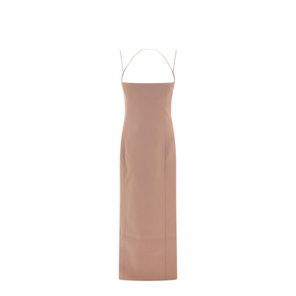 Gabardine Midi Dress - Image 1