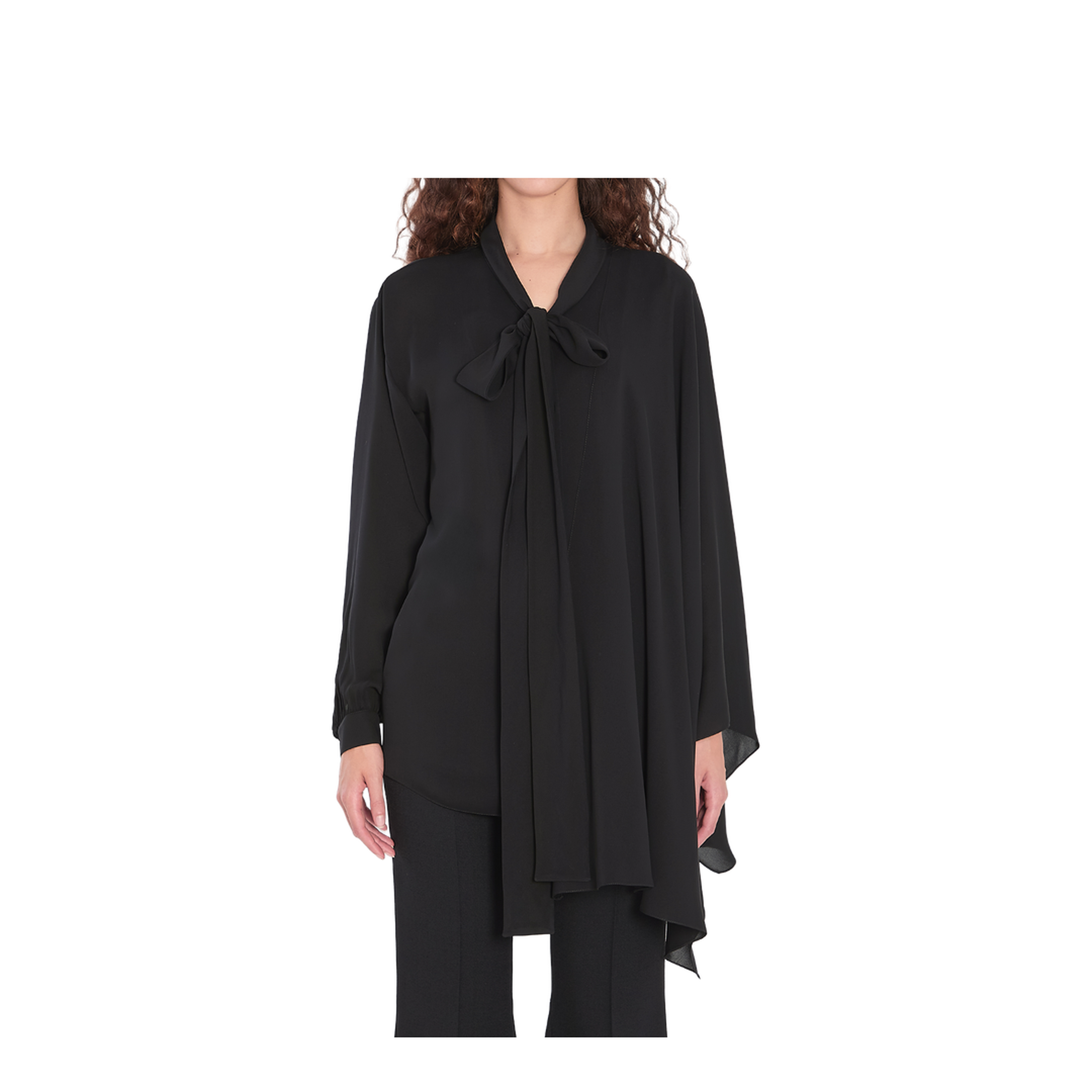 Blouse with Scarf - Image 1