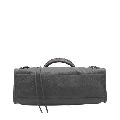 Medium Le City Handbag in Dark Grey - Image 3