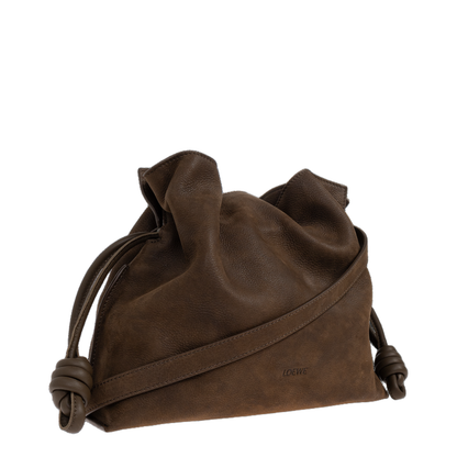 Flamenco Medium Grained Nubuck Clutch - Tundra - Image 4