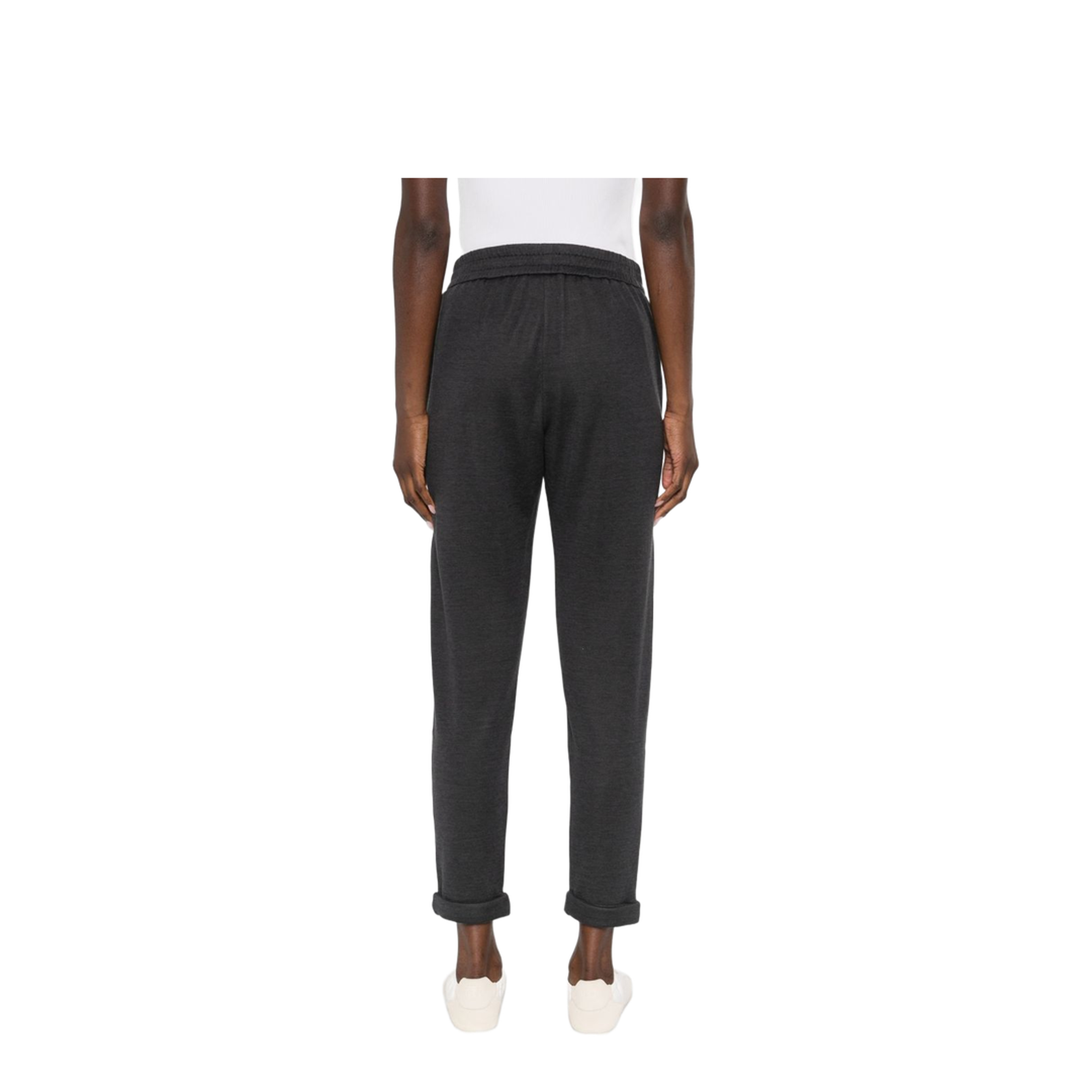 Cotton And Silk Blend Trousers - Image 4