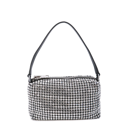Heiress Medium Pouch in Crystal Mesh - Image 1