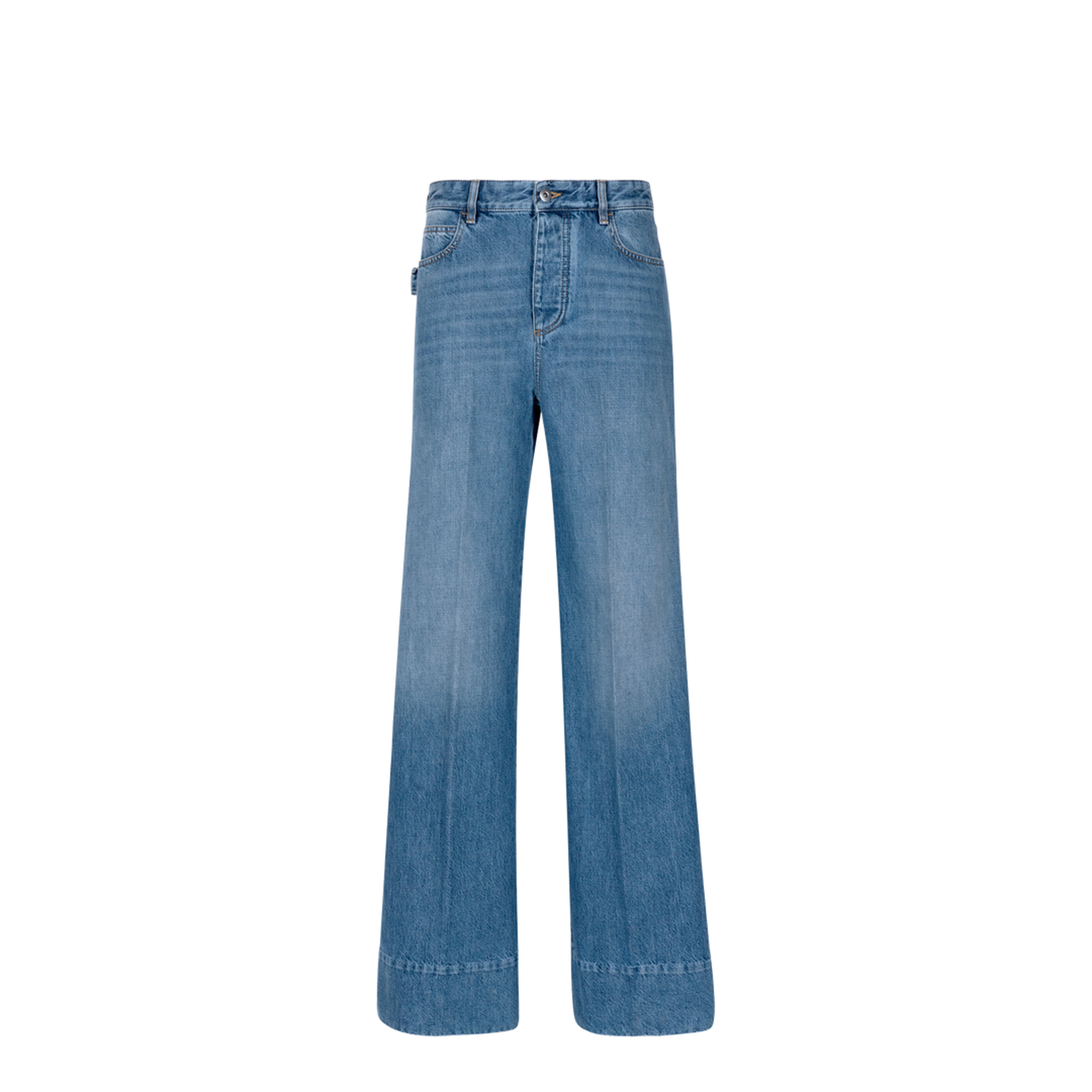 Vintage Indigo Wide Leg Jeans - Image 1