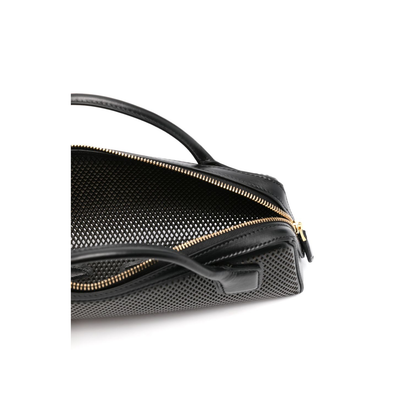 Black Perforated Le Teckel Bag - Image 4