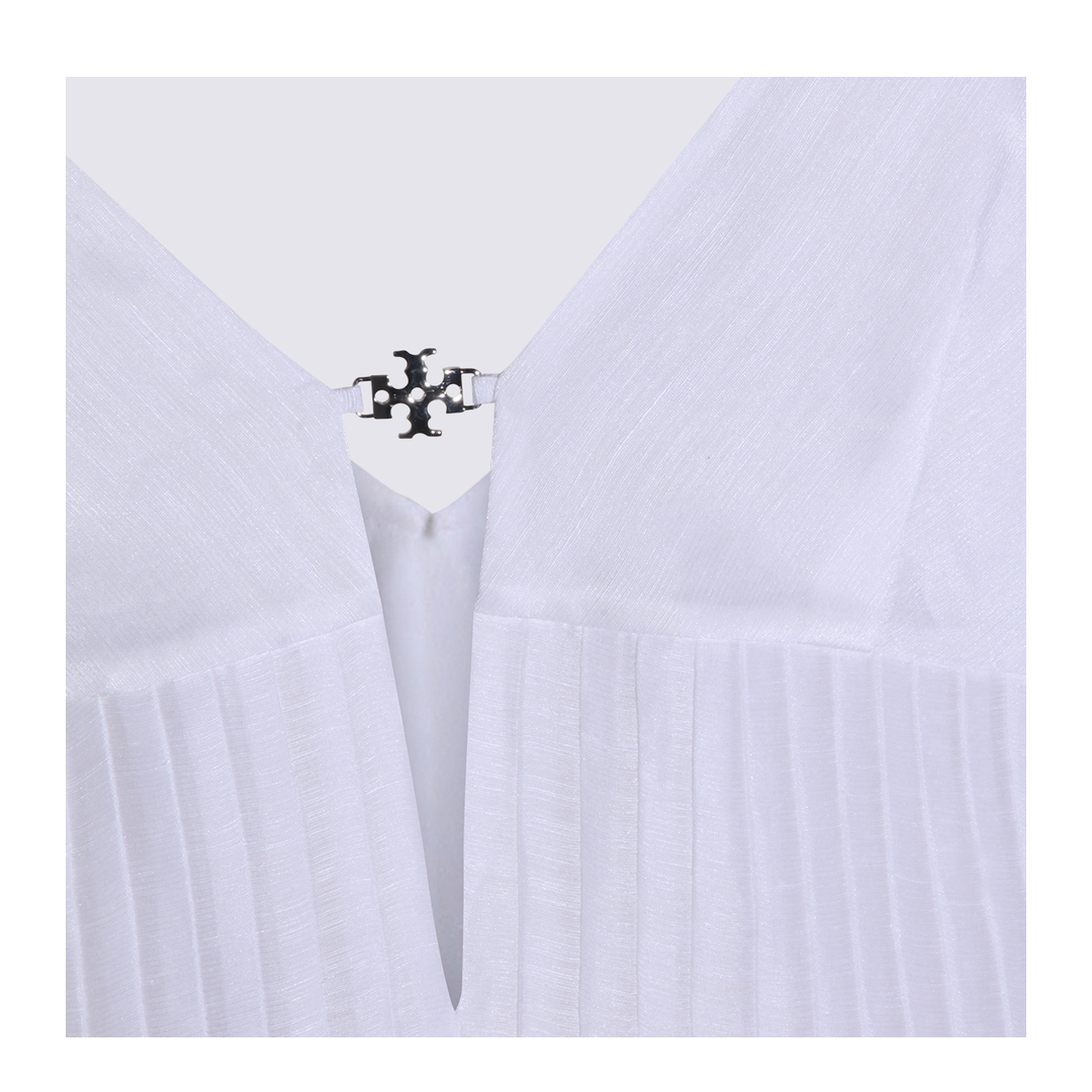 Appliqué Pleated Dress - Image 5