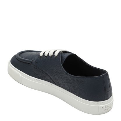 Blue Baltic Hammered Leather Sneaker - Image 2