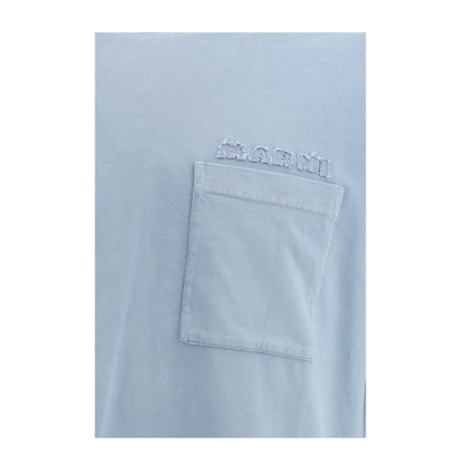 Cotton Jersey T-Shirt with Chest Pocket - Image 3