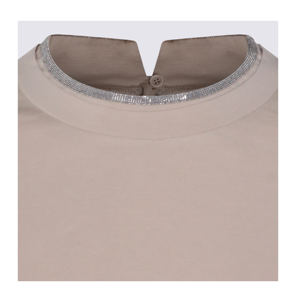 T-shirts and Polos Beige - Image 8