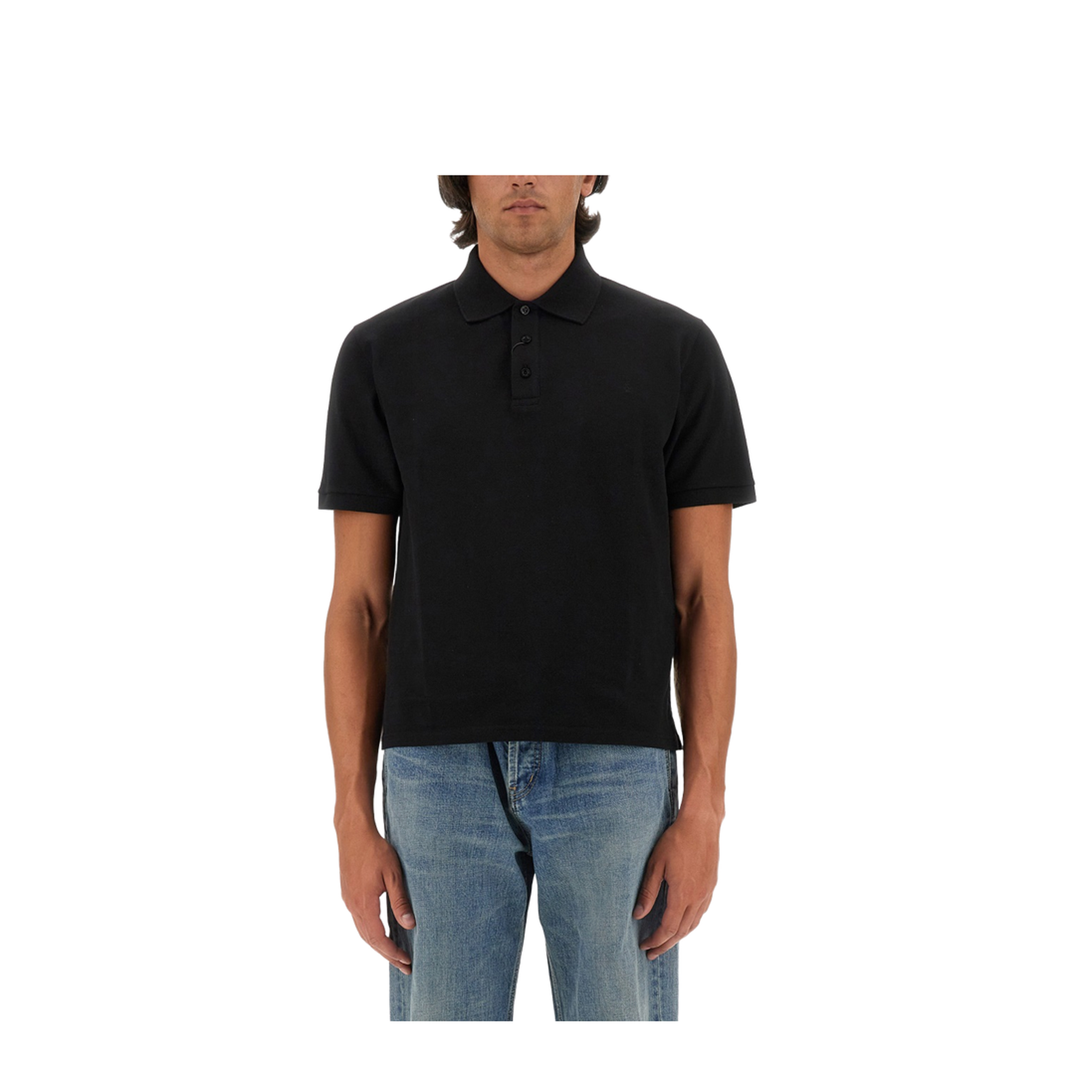 Polo Shirt in Piqué - Image 1