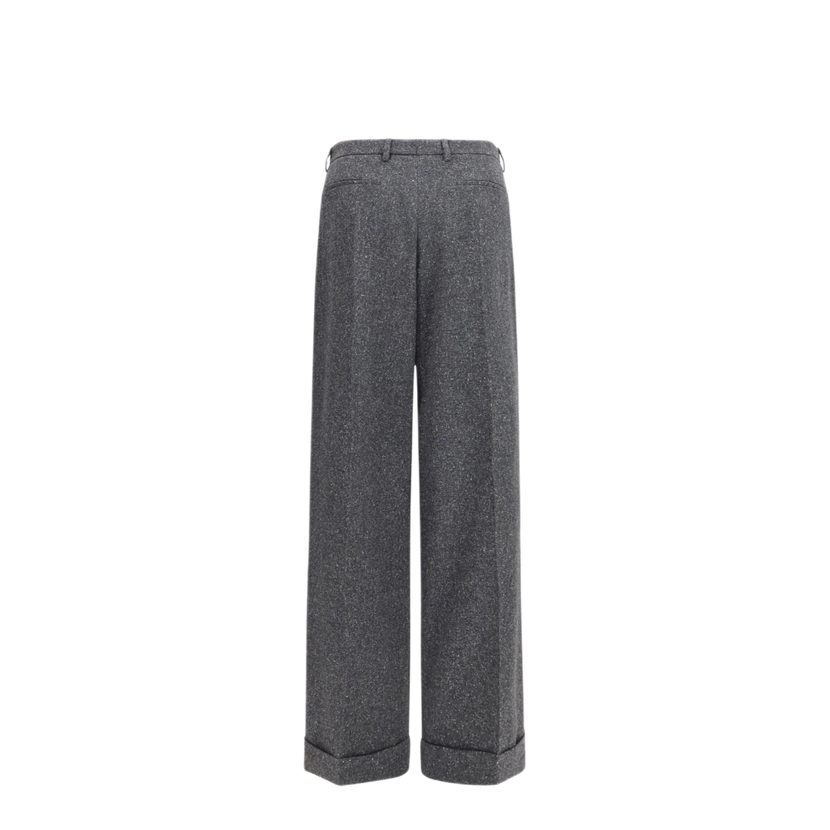 Tailored Wool And Silk Blend Pants - Image 2