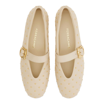 Flat Shoes Ecru - Image 5