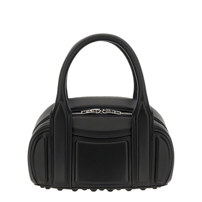 Roc Small Lambskin Nappa Shoulder Bag - Black - Image 1