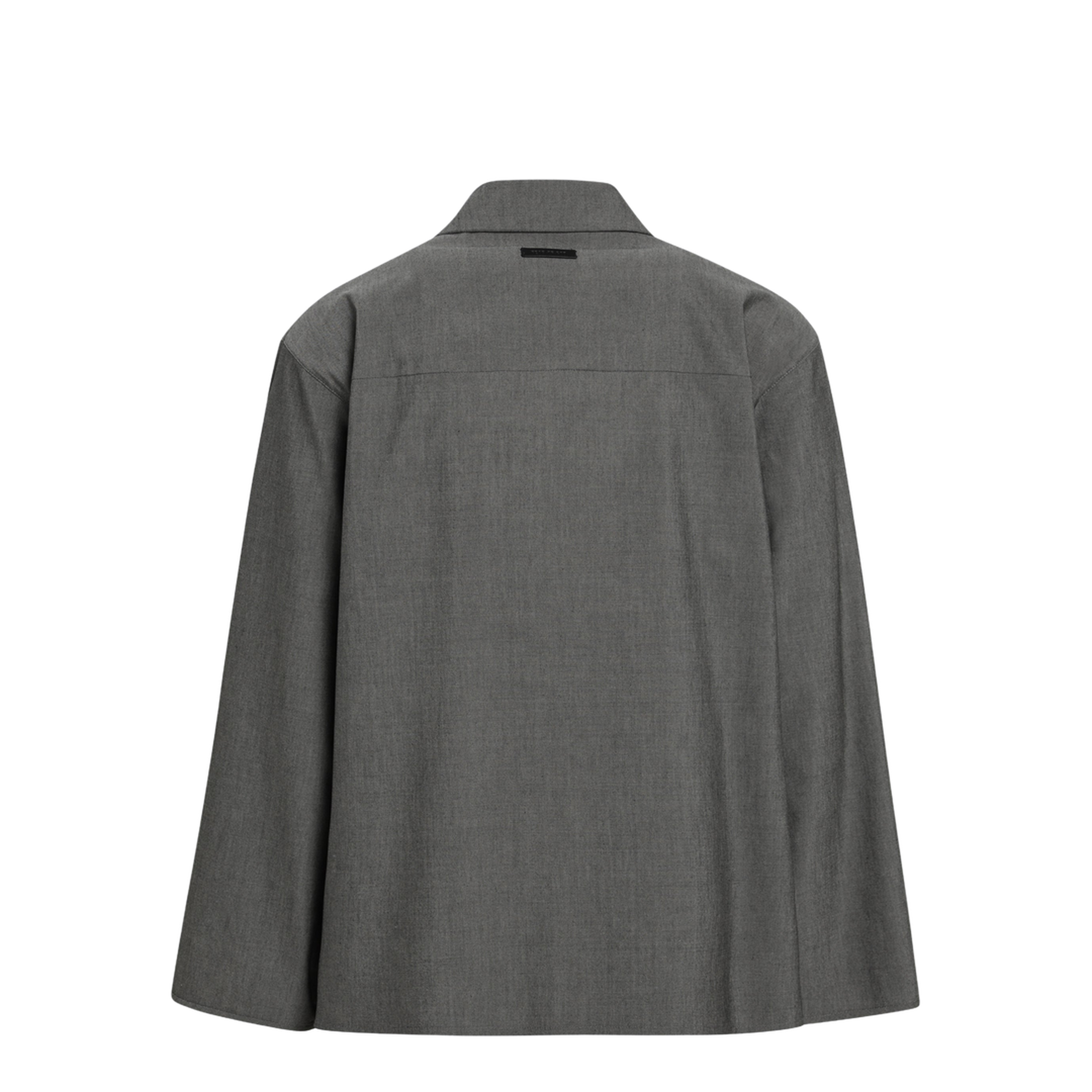 Double-Breasted Overshirt In Wool Blend - Image 2
