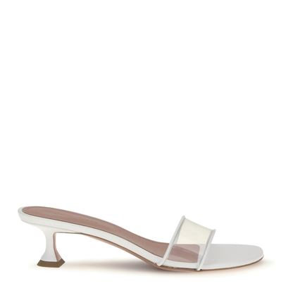 Andreea Glass Mule Sandals - Image 1
