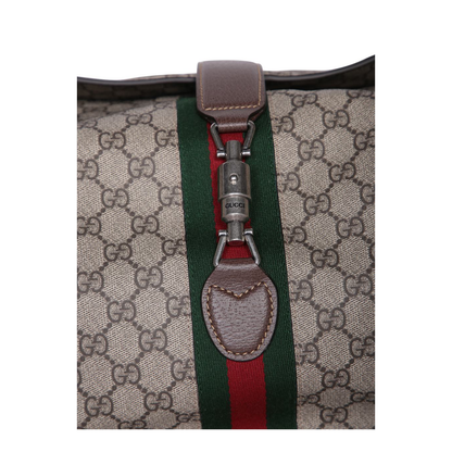 Jackie 1961 Medium Canvas Shoulder Bags - Beige - Image 5