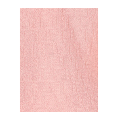 Pink Polo Dress with FF Jacquard - Image 4
