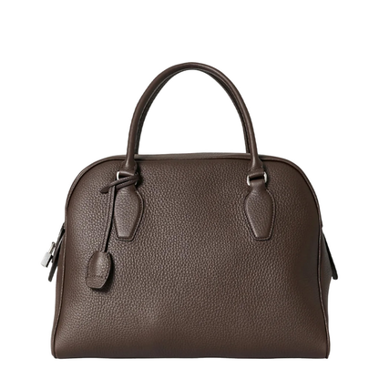 Women's Handbag Leather Dark Brown - Image 1