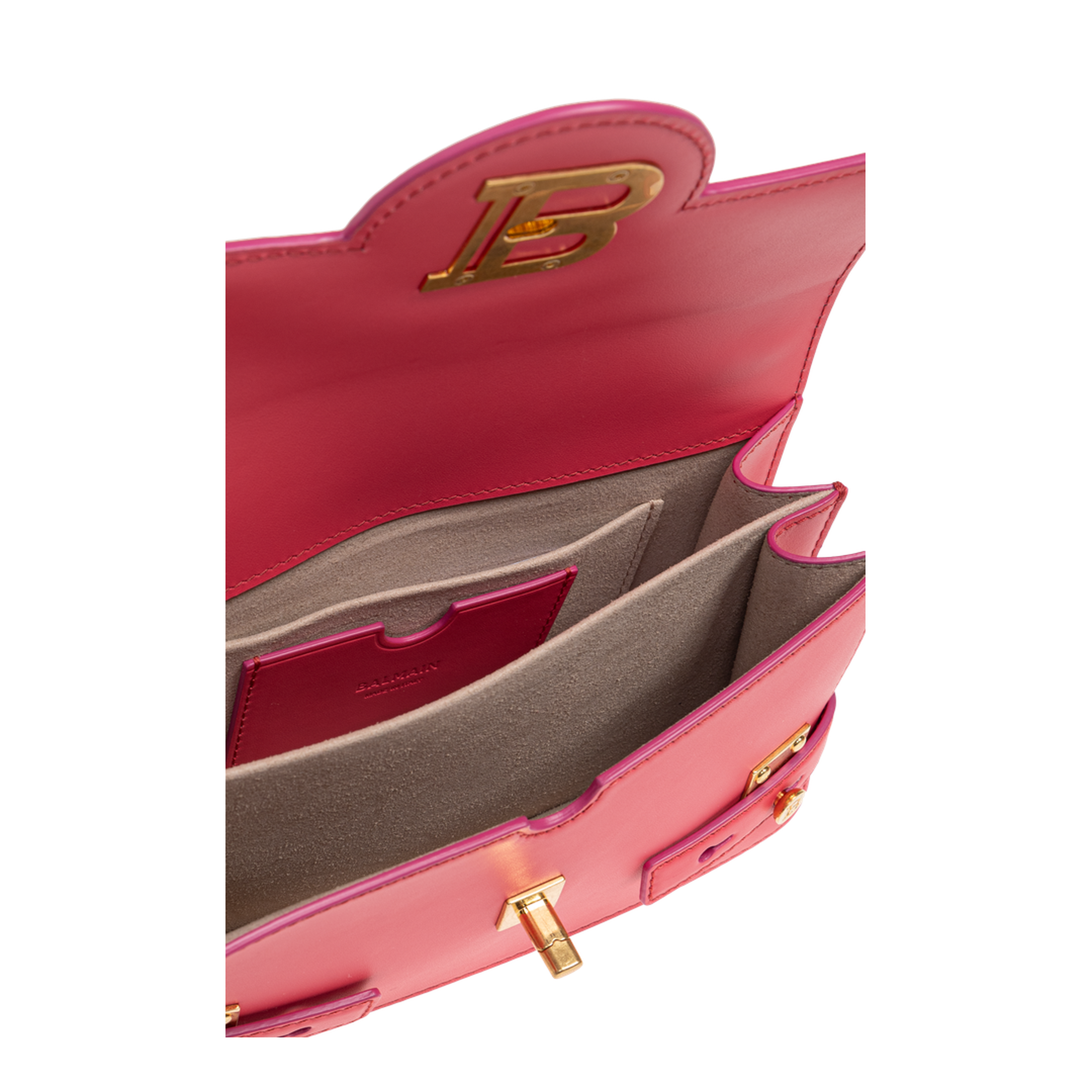 B-Buzz 24 Calfskin Top Handle Bag - Rose Fuchsia - Image 5