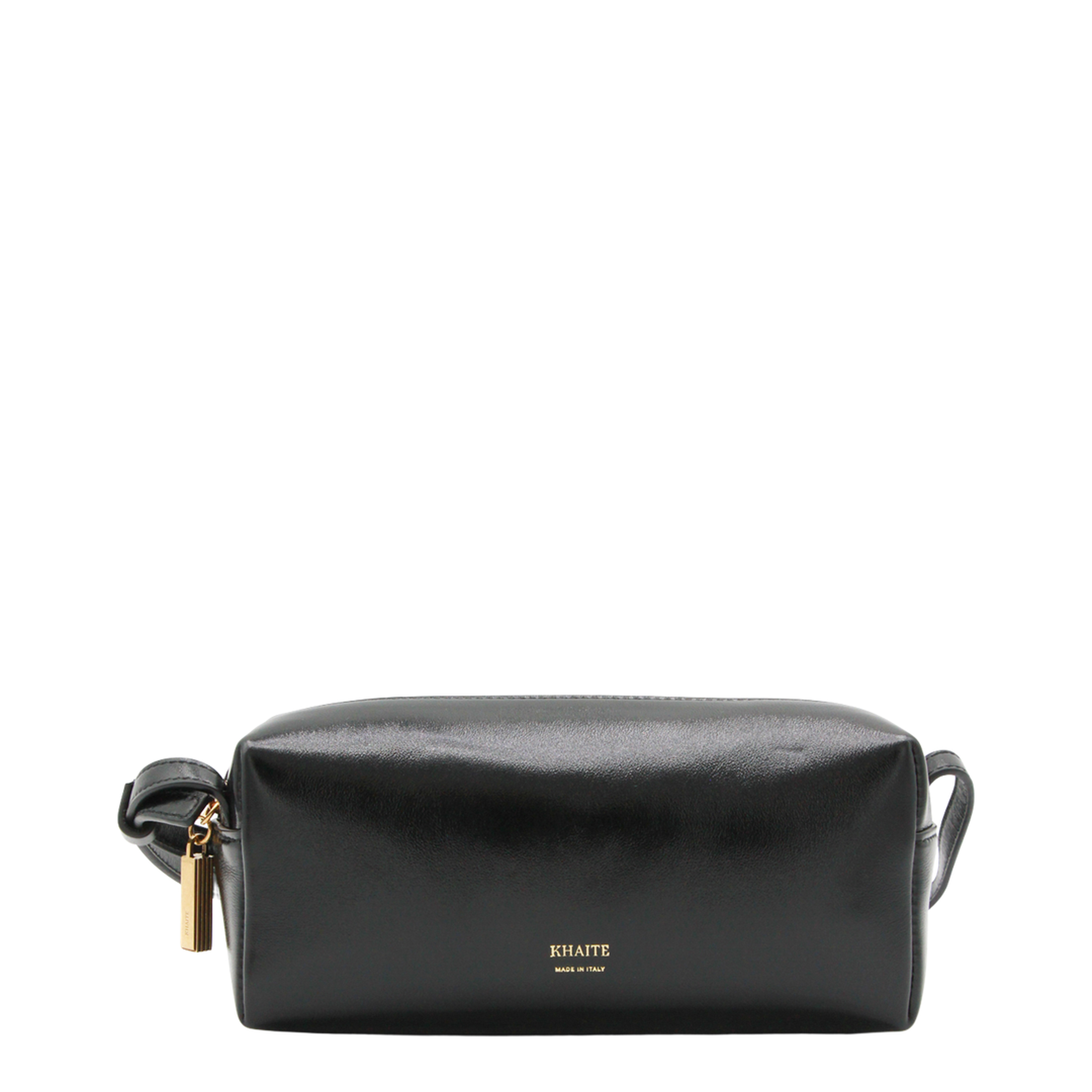 Kye Mini Calf Leather Crossbody - Black - Image 1