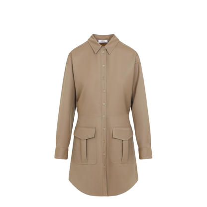 Wool Mini Dress - Image 1