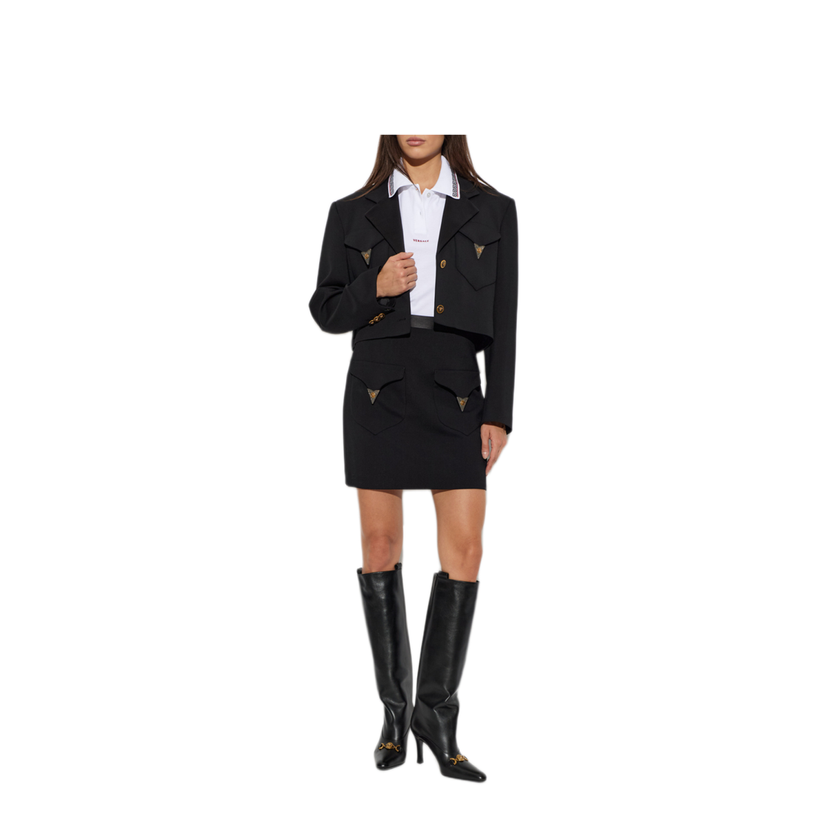 Short Jacket With Appliqués - Image 2