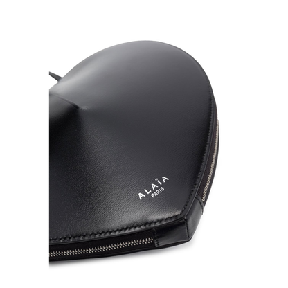 Le Cœur Bag in Calfskin - Noir - Image 2