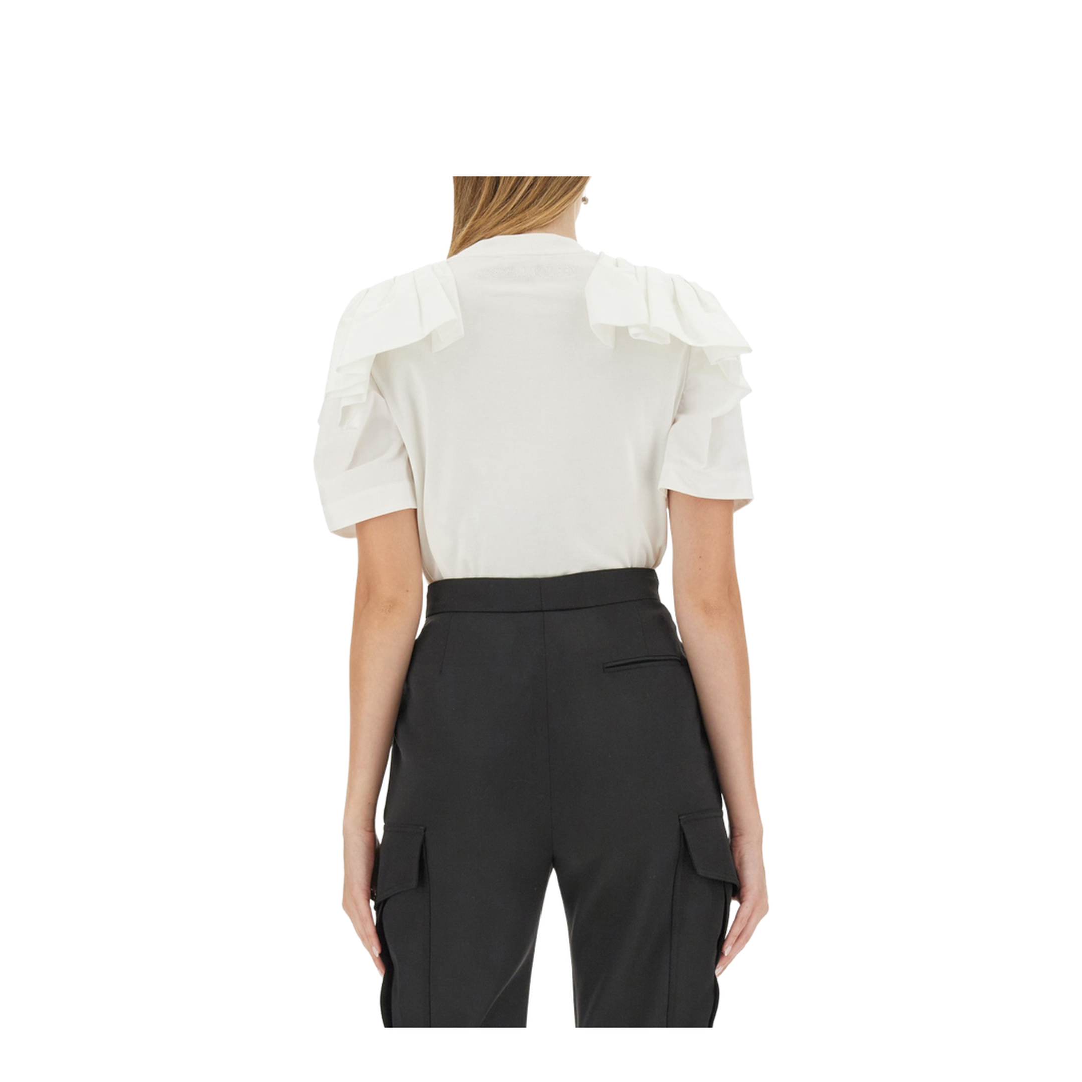 T-Shirt with Ruffles - Image 3