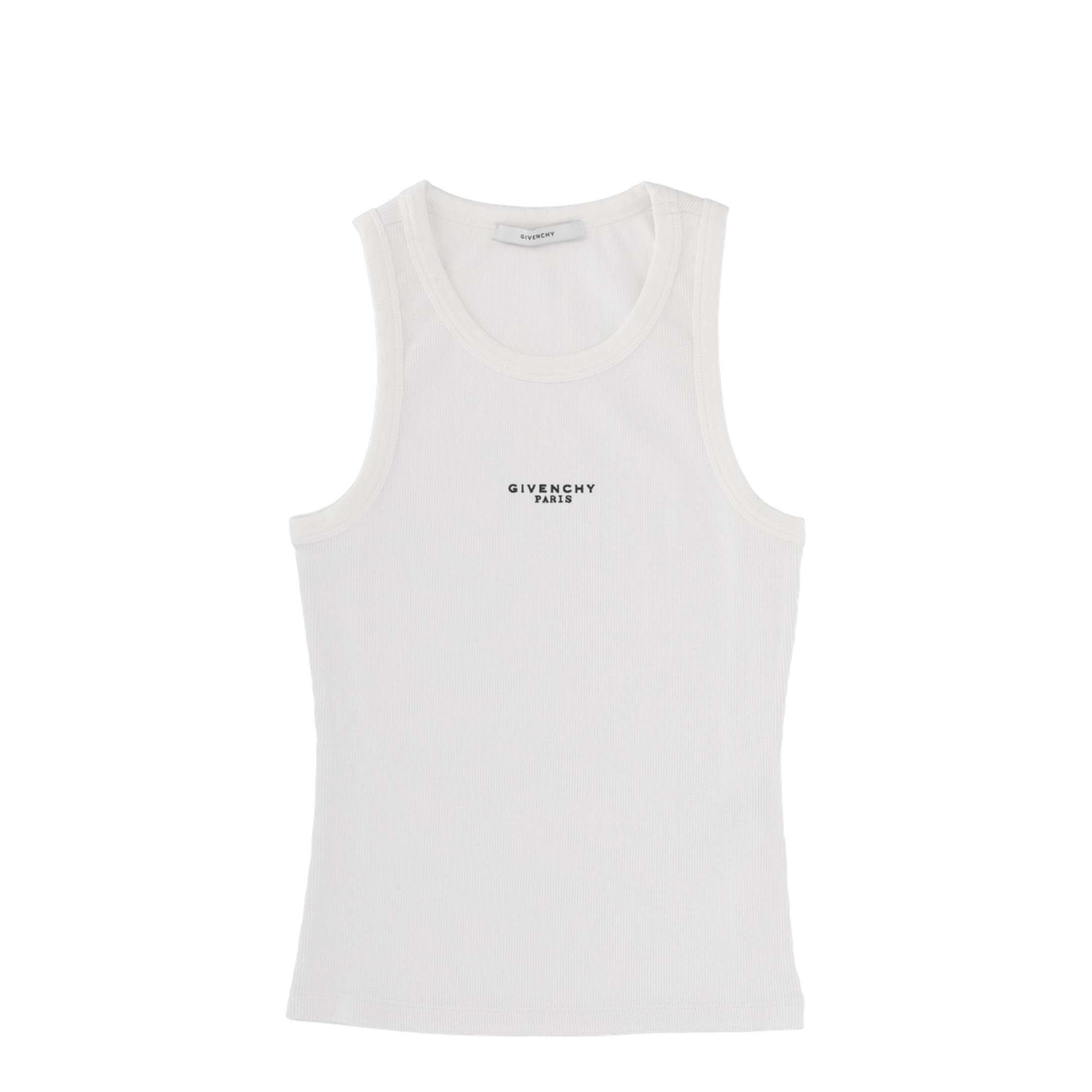 Logo Ribbed Tank Top - Image 1