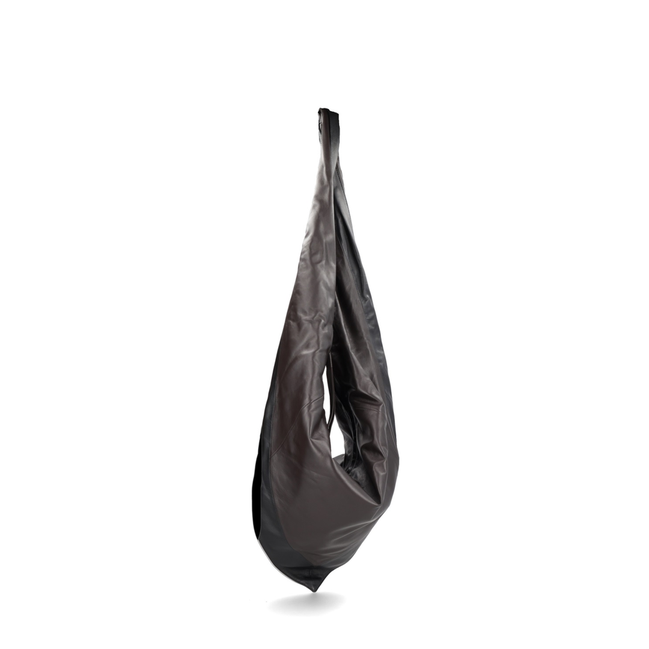 Scarf Shoulder Bag - Black - Image 3