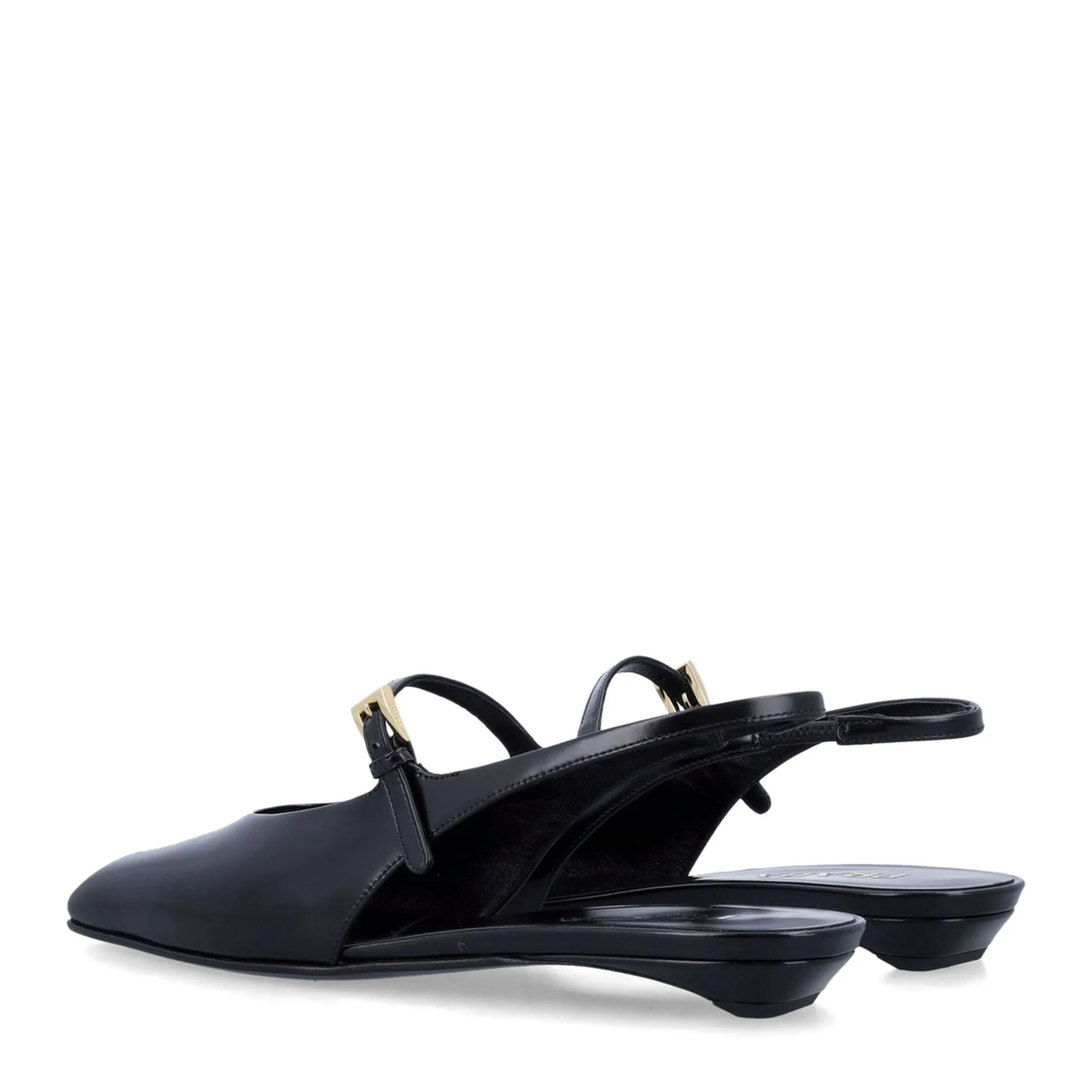 Leather Slingback Ballet Flats - Image 3