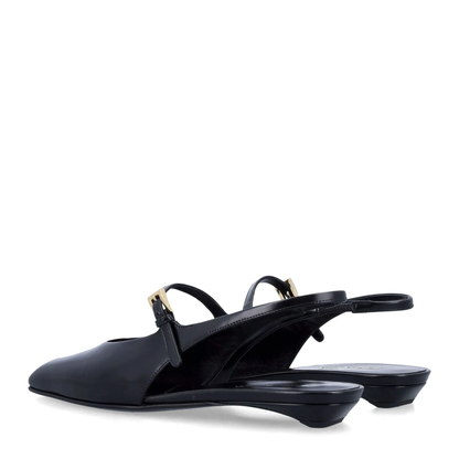 Leather Slingback Ballet Flats - Image 3