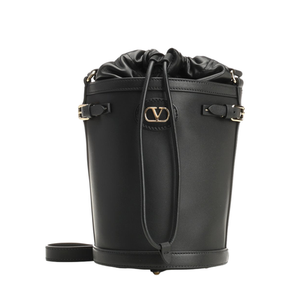 VLogo Signature Bucket Bag Black - Image 1