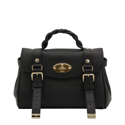 Alexa Mini Grainy Leather Bag - Image 2