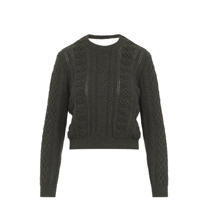 Cable-knit Sweater - Image 1