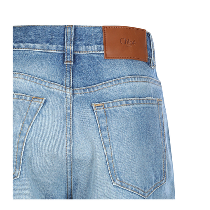 High-waisted shorts jeans - Image 8