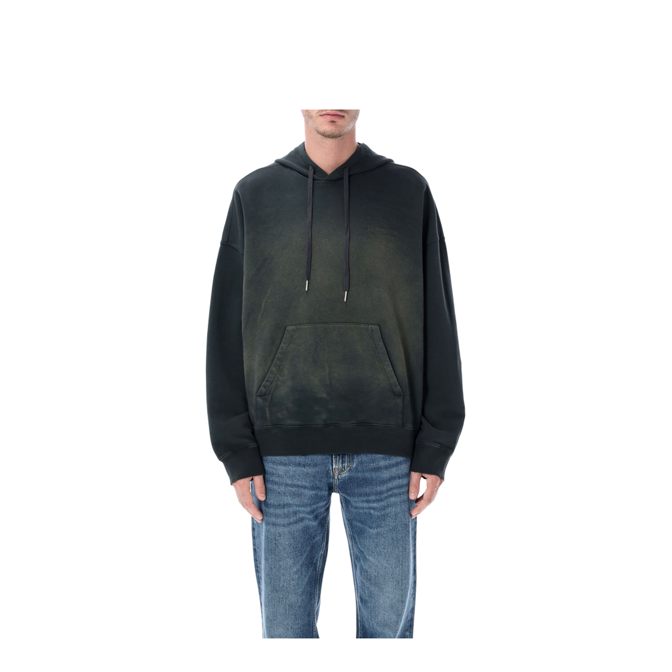 Sweatshirt with Bleached Effect - Image 1