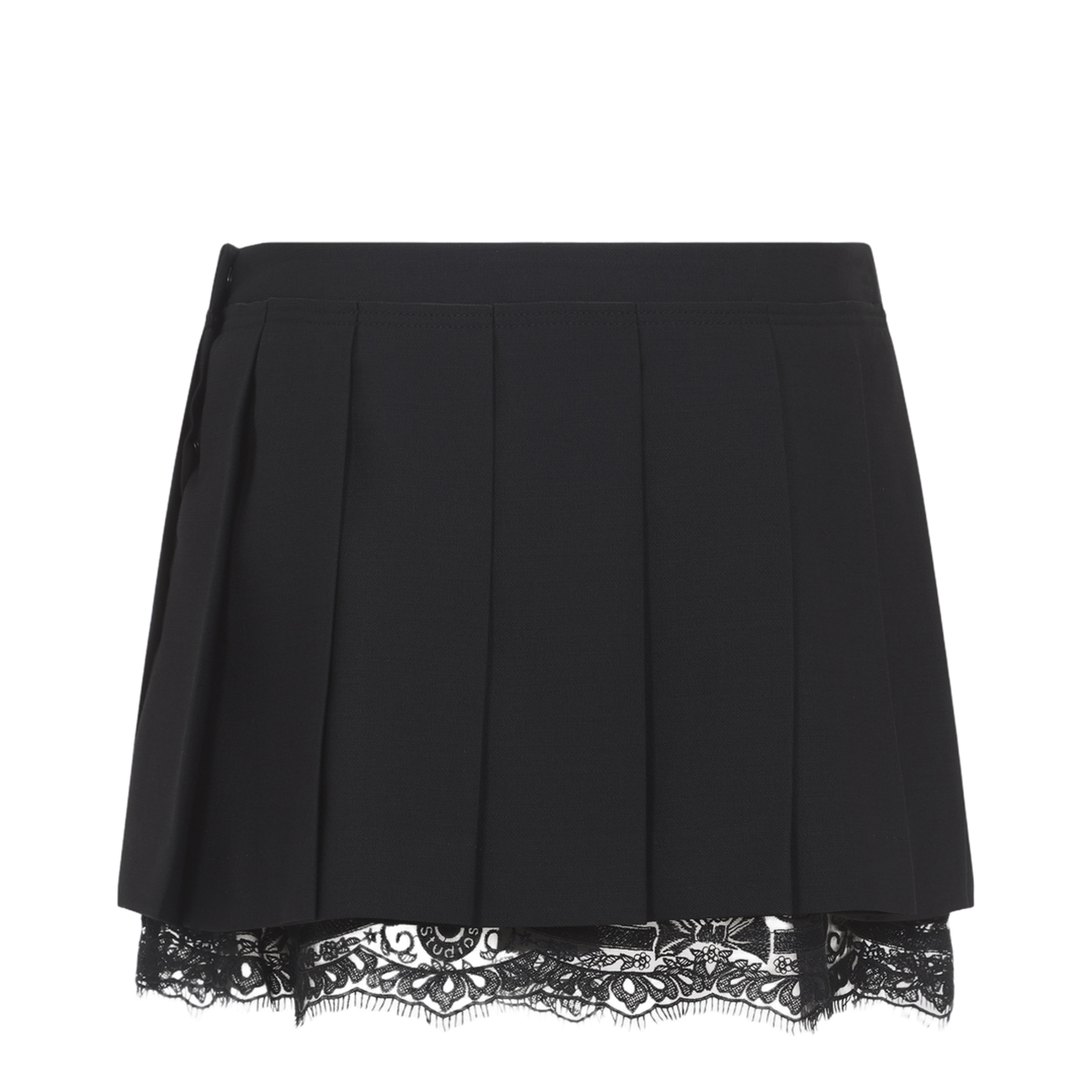 Wool Mini Skirt - Image 4