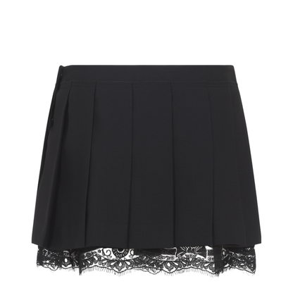 Wool Mini Skirt - Image 4